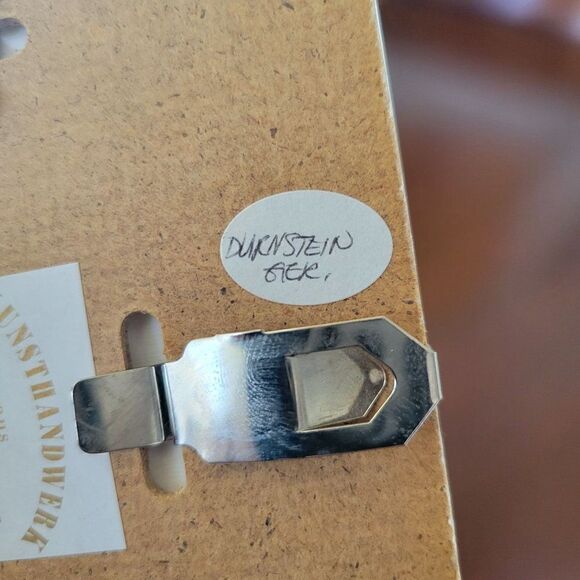 Vintage Kunsthandwerk Aus Osterreich Pressed Flower Art Work - Picture 4 of 7